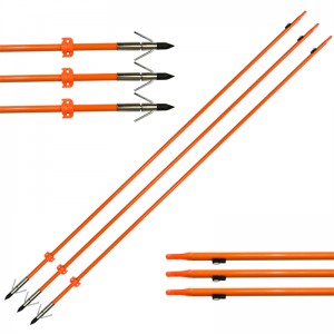 110021-OG Elong Outdoor OD8MM 32 inch Bowfishing Strzałka Wał Zgrajski Łucznictwo Łucznictwo Korzystanie z