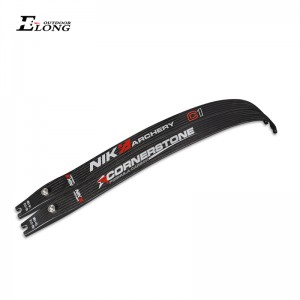 270085 C1 Nika Łucznictwo Węglowe Fibre Recurve Kończyna łuk do strzelania do celu łucznictwa