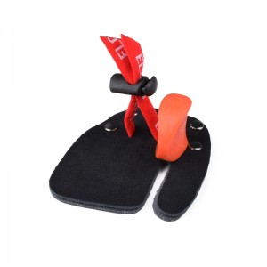 Elong Outdoor 42FT06 S o rozmiarze RH Łucznictwo Finger Finger do Recurve Bow Targing Targing Cel and Practice