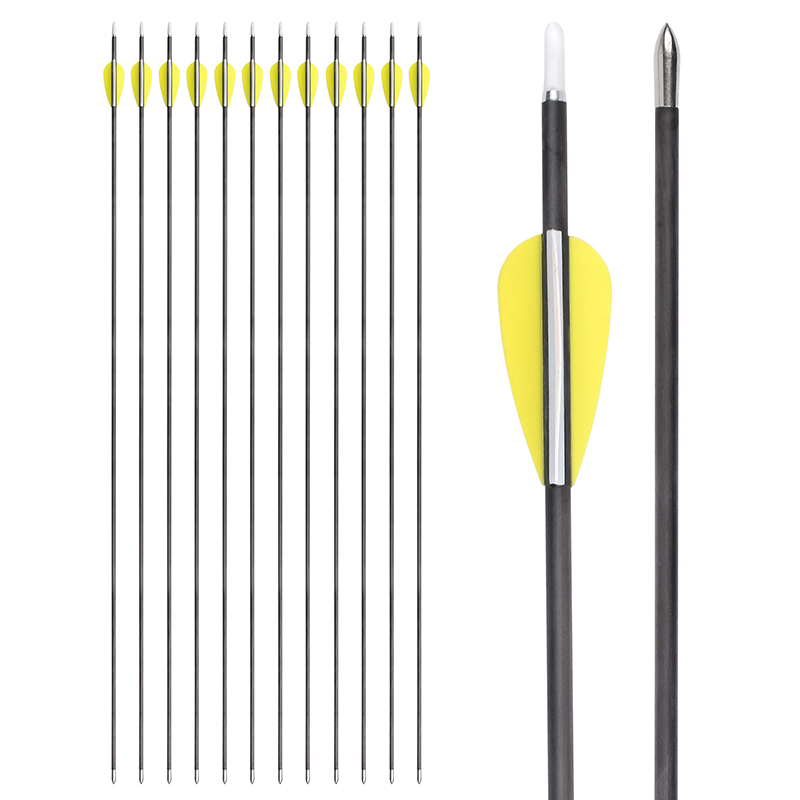 Elong Outdoor 121125 ID3.2mm Pure Carbon Arrow 32 \\\