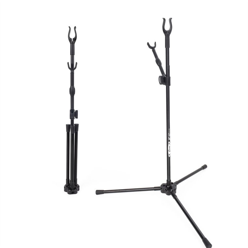 Elgarrow Archery Accessory Recurve Bow Stand Holder Poliowłosy Łuk z włókna szklanego Bolding Bow